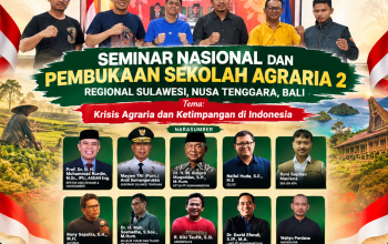 LHKP PP Muhammadiyah Gelar Seminar Nasional dan Buka Sekolah Agraria di Sultra, Bahas Krisis Agraria dan Ketimpangan